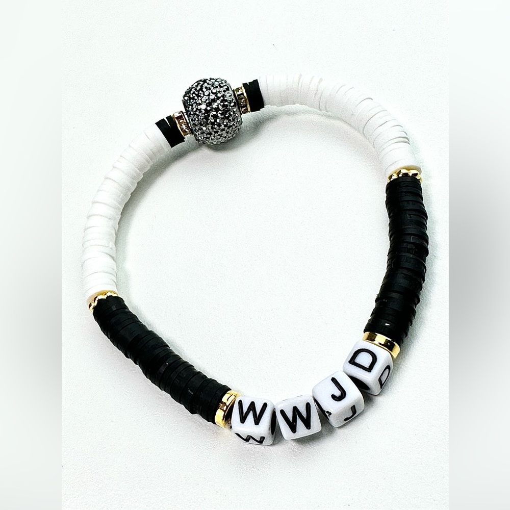 WWJD stretch bracelet